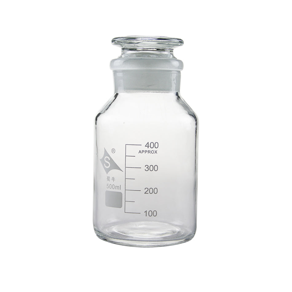 蜀牛 中性料白大口玻璃瓶 500ml/瓶