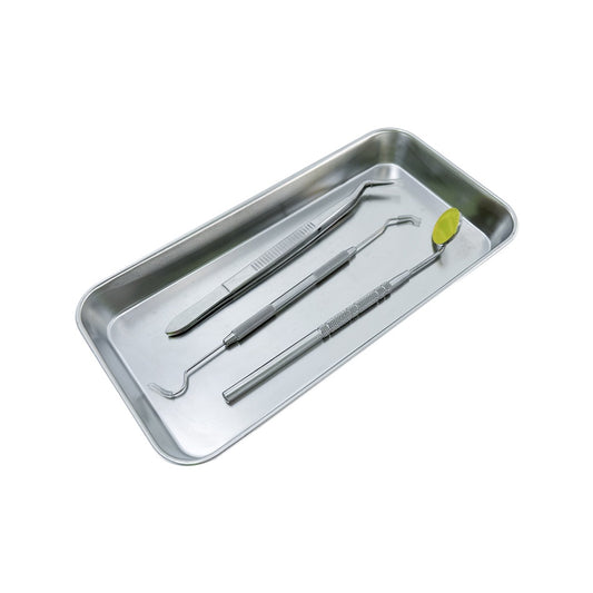 华玉中齿 初诊套装(口镜 口镜柄 牙用镊 牙探针 方盘) 1套