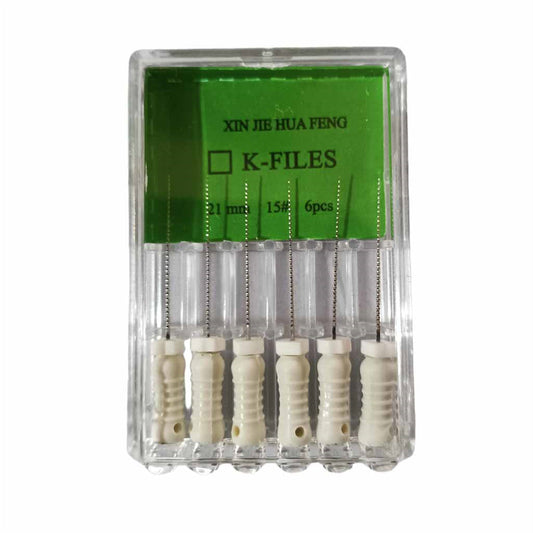 新捷华锋 根管锉/K锉 升级版 6支/板 15# 21mm