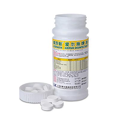 利康 绿莎新/爱尔施 泡腾消毒片 100片/瓶
