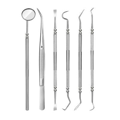 福歇尔 基础护理六件套(牙刮匙+牙骨膜分离器+牙周探针+口镜+牙科用镊)