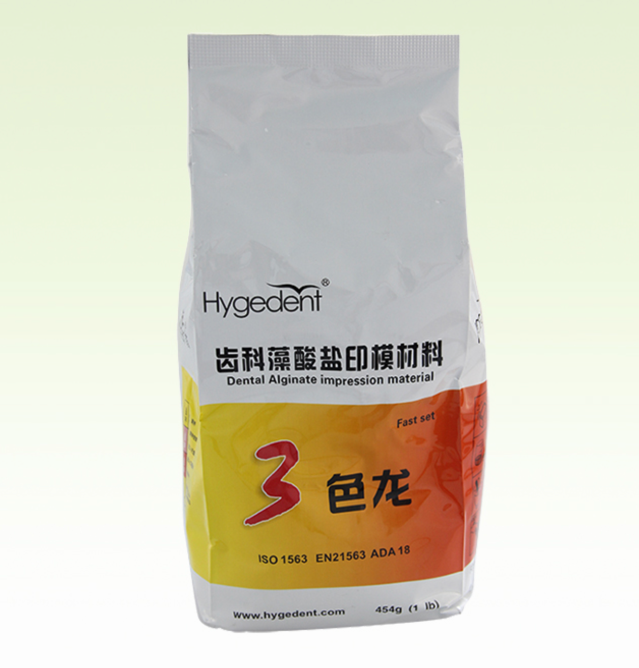 海吉雅 三色龙 藻酸盐印模材料（454g）24包/箱 454g/包