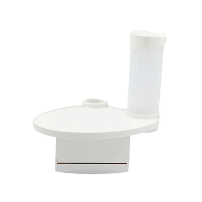 齿恒 三合一牙椅置物盘 白色 适用45mm直径