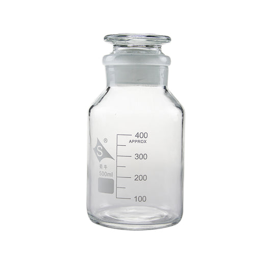 蜀牛 中性料白大口玻璃瓶 500ml/瓶