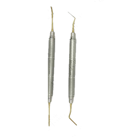 艾尔/AR 微创拔牙 牙龈分离器 （金色弹性工作端） 弯，75-524