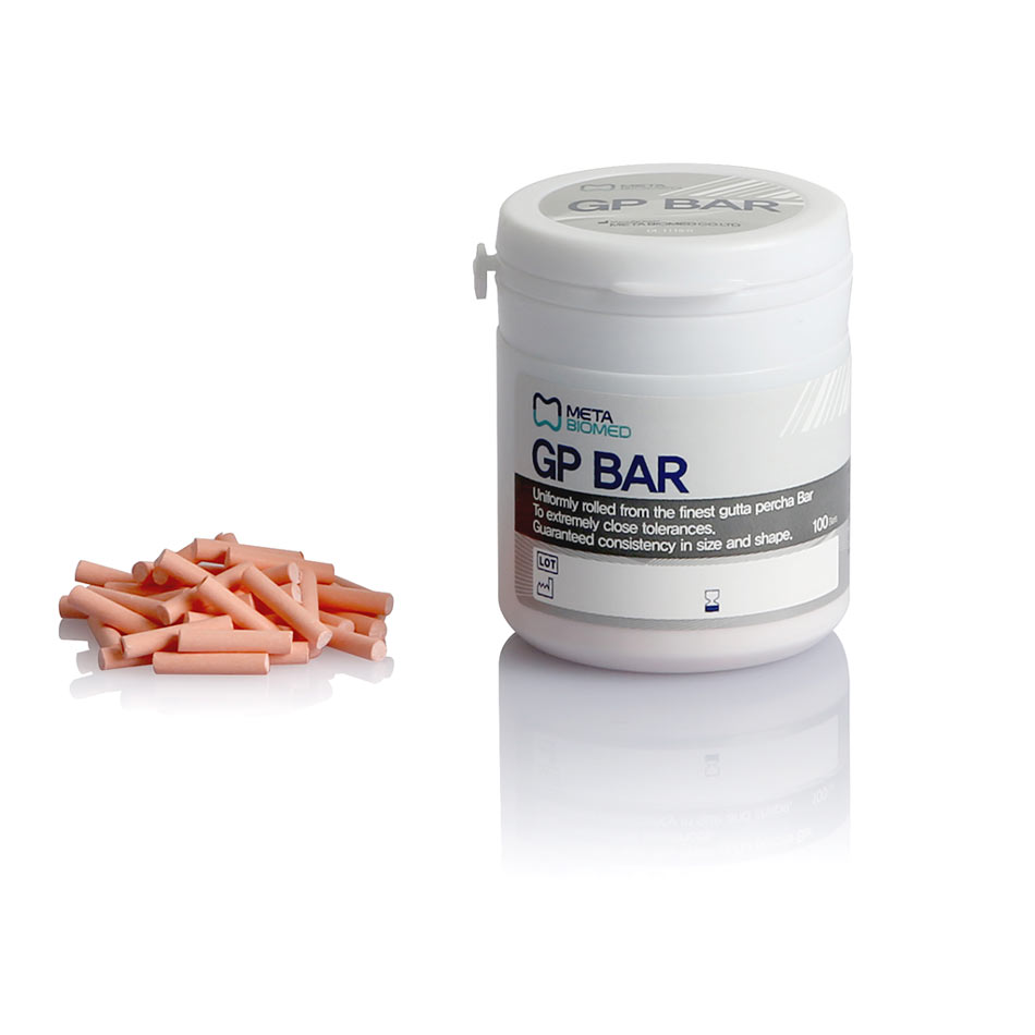 美塔/META Гуттаперчевый стержень 牙胶尖 （GP BAR牙胶棒) 100 шт./盒