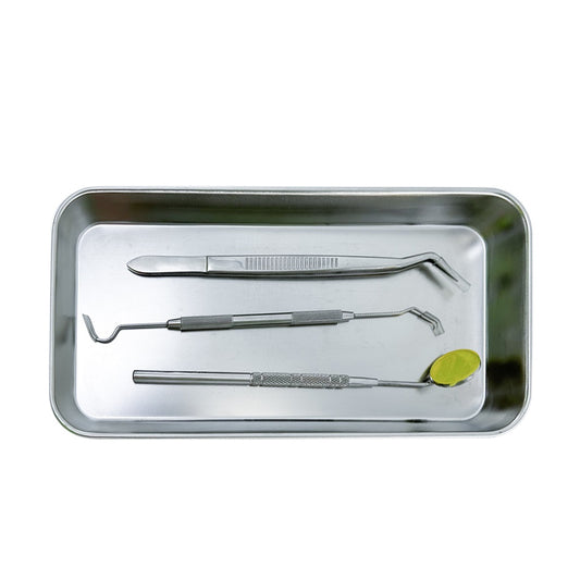 华玉中齿 初诊套装(口镜 口镜柄 牙用镊 牙探针 方盘） 1套