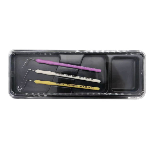 益锐 显微根管锉K锉 3支/盒 开口锉（MC-K-1004-21、MC-K-1504-21、MC-K-2004-21）