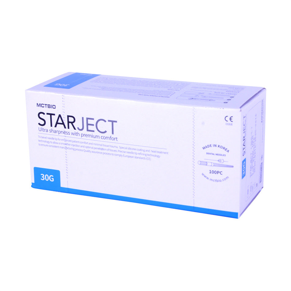 韩国MCT/麦斯特 舒锐医用麻醉针头/必兰针头/麻药针头 100支/盒（不适配萨乌特注射架） 0.25*12mm公制(31G-XS)