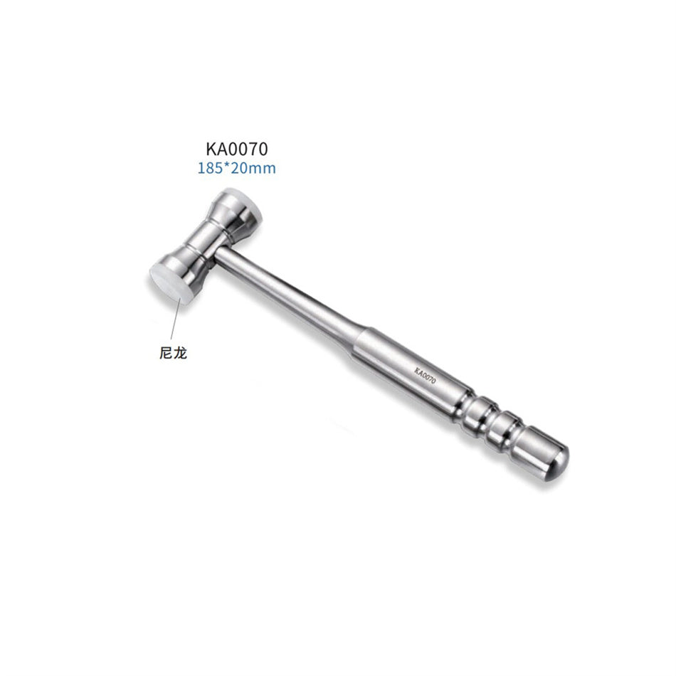 YYDMI 牙骨锤 150mm 二头角片 金属柄