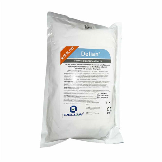 德联 医用表面卫生湿巾 200块擦拭布/袋