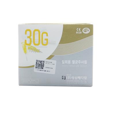 圣心 一次性使用无菌注射针（麻醉导管专用） 100支/盒 30G*25mm