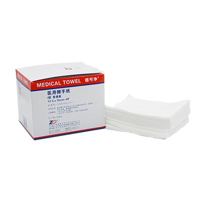 振德医疗 Ⅰ型医用擦手纸 17.5cm*15cm-4p，100片/盒 普通级