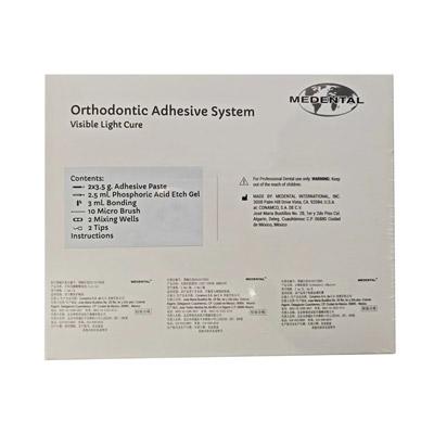 美丽牙医/MEDENTAL 正畸粘接剂+酸蚀剂+光固化粘接剂（新旧包装混发） 粘接剂2*3.5g+酸蚀剂2.5ml+光固化粘接剂3ml