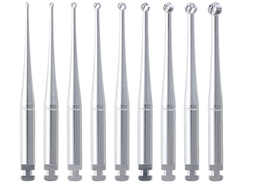 马尼/MANI 牙科修整用不锈钢车针/Stainless Burs HARD28mm /6支/盒 #1