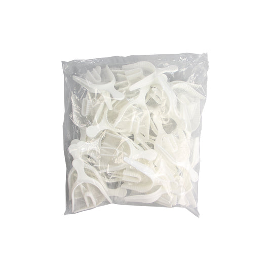 美康/HS 3合1印模咬合牙托/咬合托盘 白色 1/4口(40个/盒)