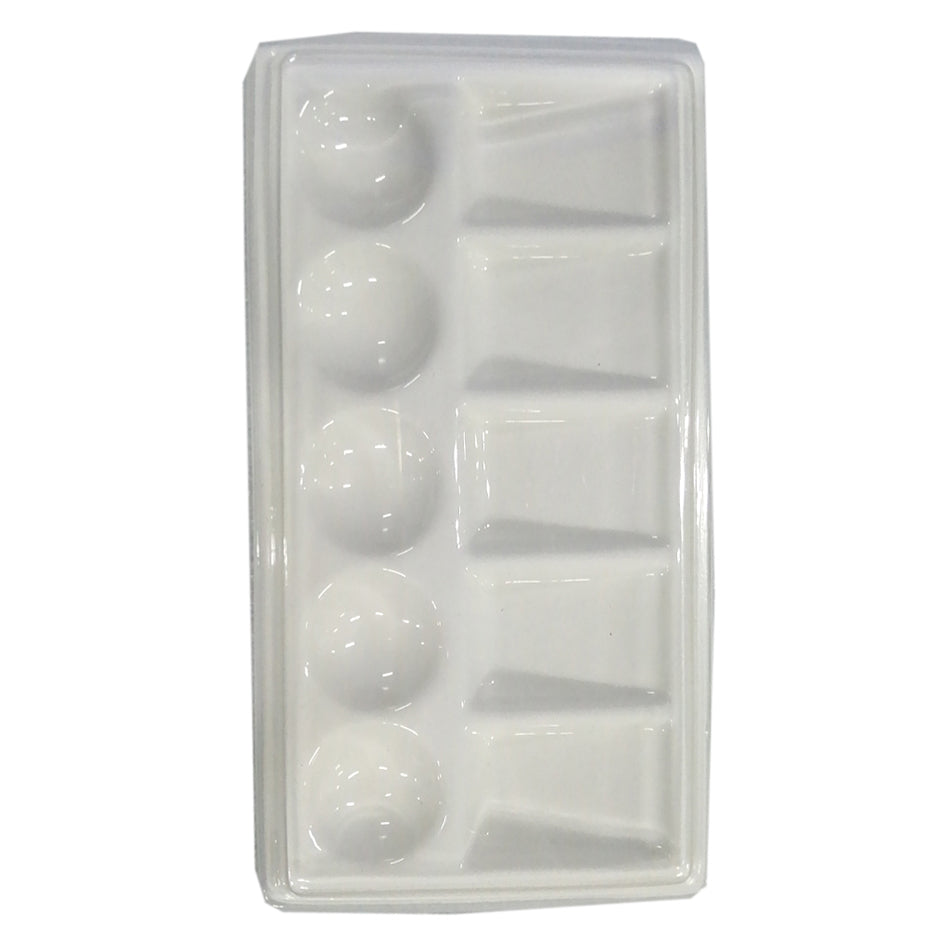 武汉金光 调瓷盘 调拌盘 6孔