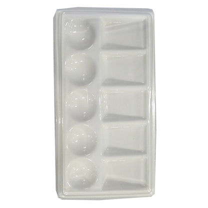 武汉金光 调瓷盘 调拌盘 6孔