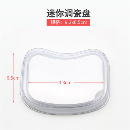 武汉金光 调瓷盘 调拌盘 6孔