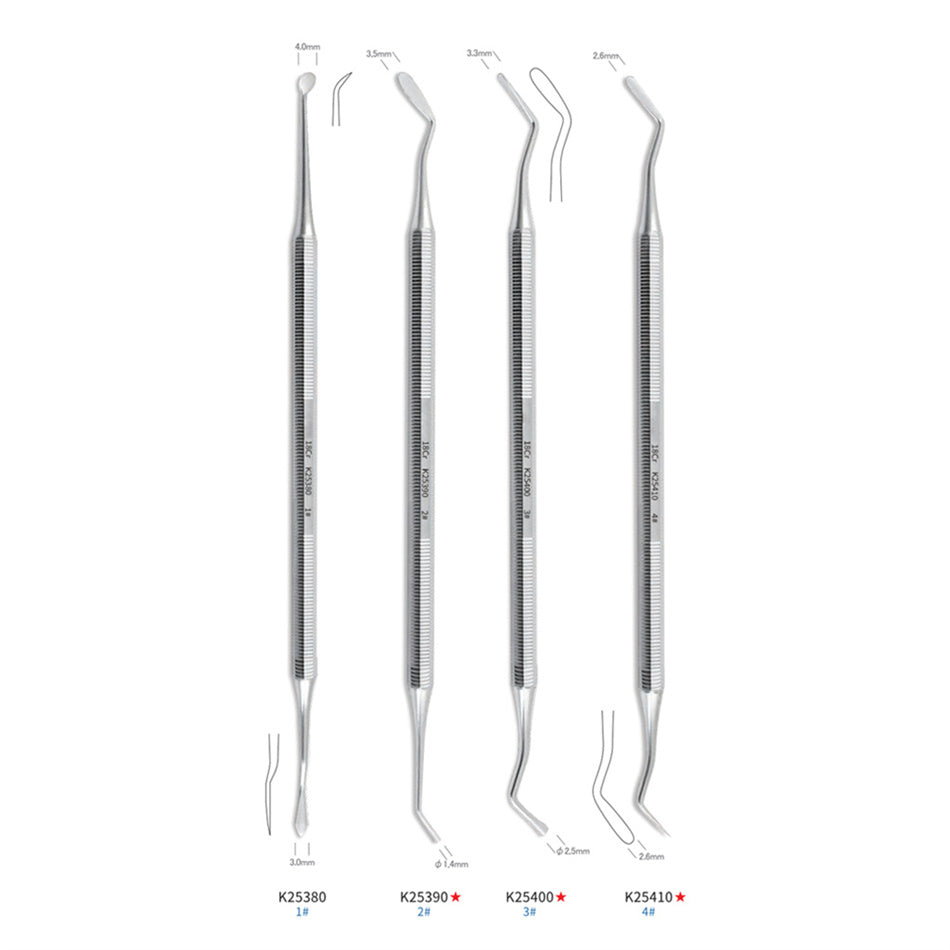 YYDMI 粘固粉充填器（双头 八角柄） K25380 1#