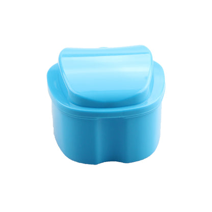 中皓康 假牙清洁盒/义齿清洁盒（带网筛） 欧式（白色凹形）