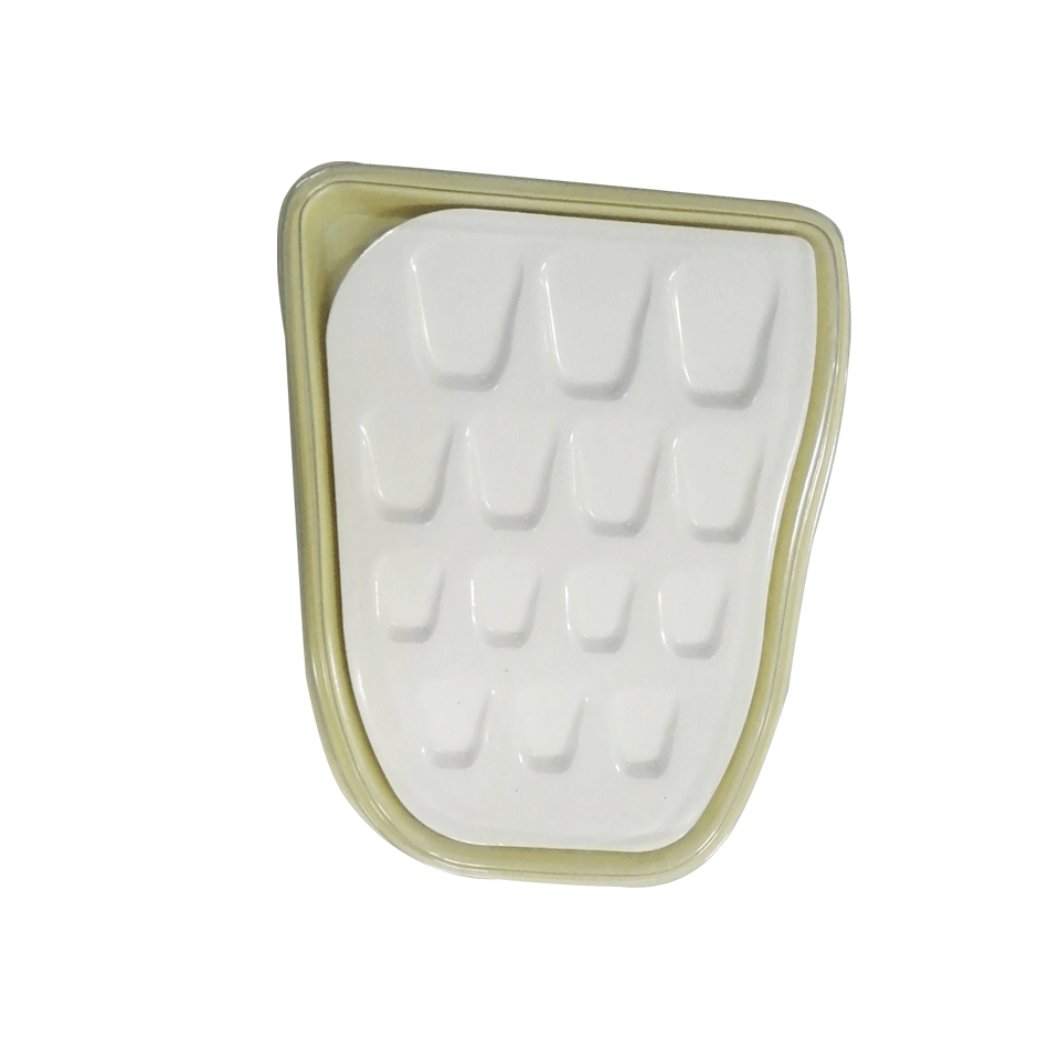 武汉金光 保湿调瓷盘 调拌盘 门齿形