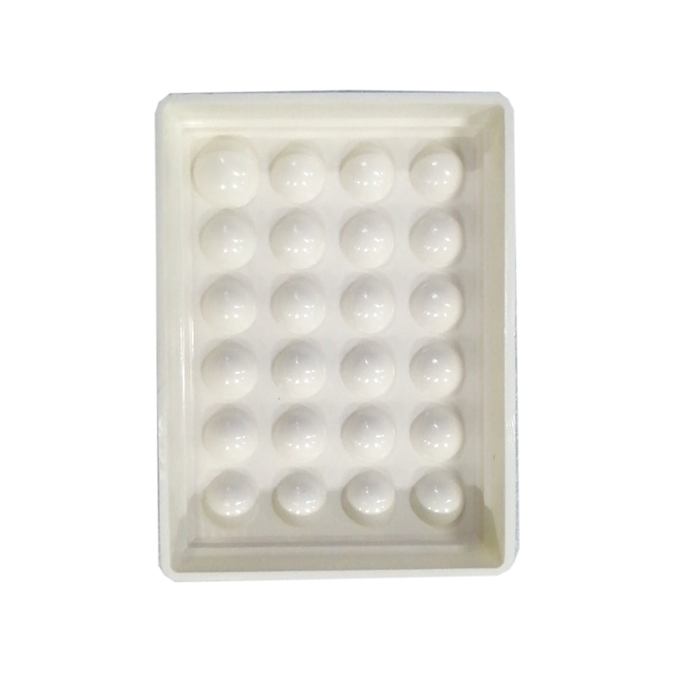 武汉金光 调瓷盘 调拌盘 6孔