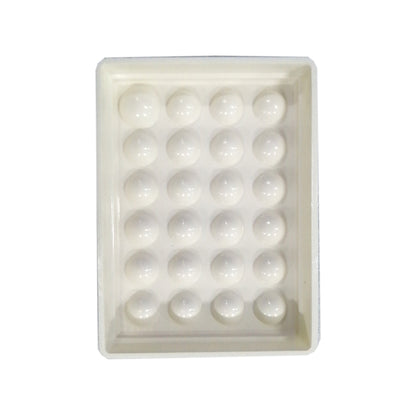 武汉金光 调瓷盘 调拌盘 6孔