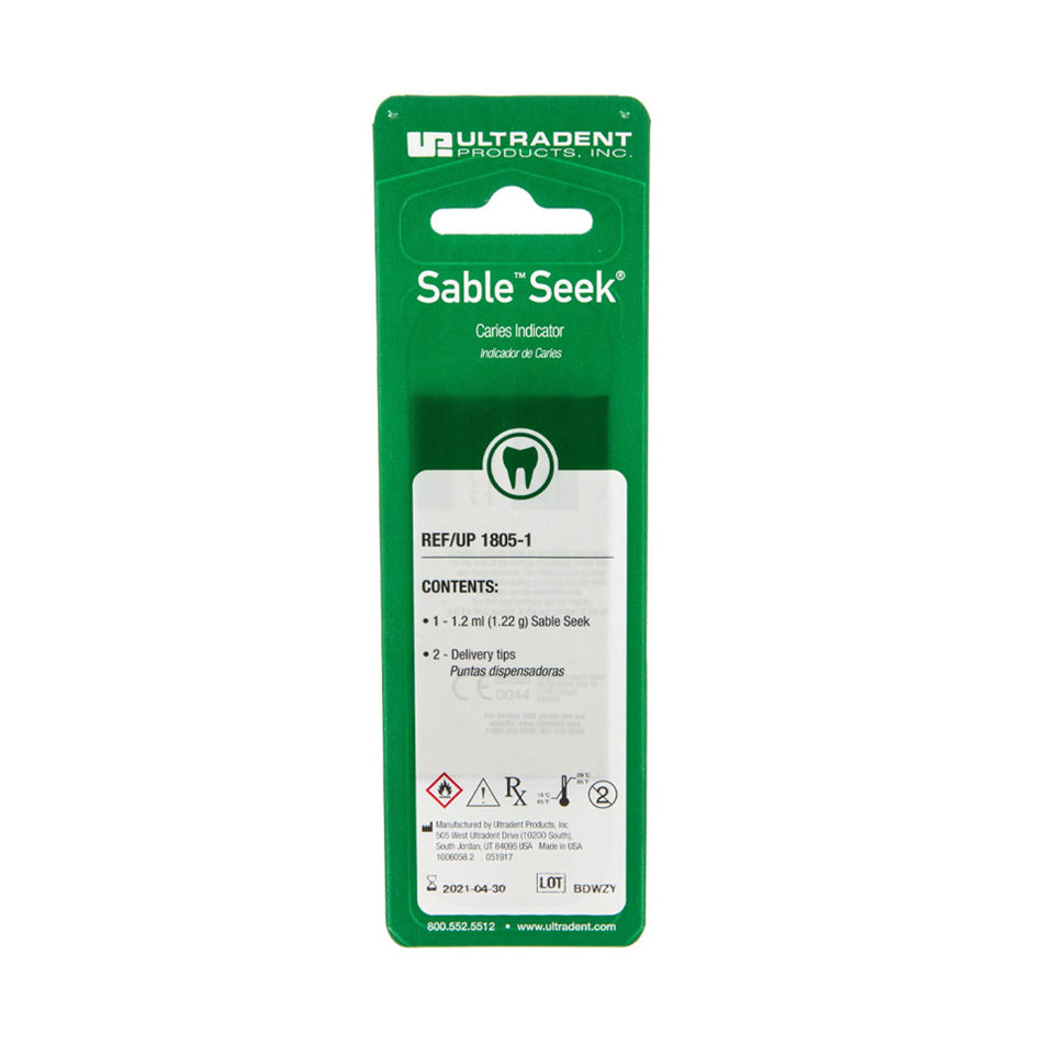 美国皓齿/ULTRADENT 龋齿指示剂/菌斑指示剂 1.2ml/支/盒（1805-1）