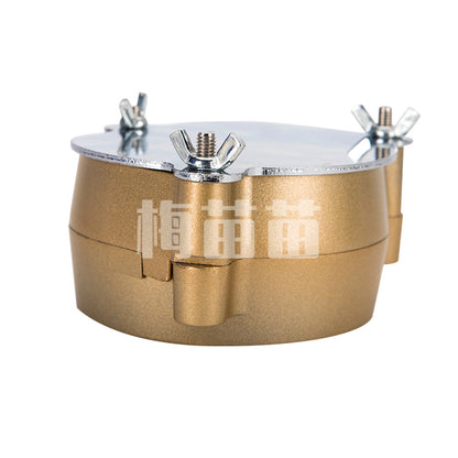 武汉金光 不沾石膏煮牙盒(镀铜) 带螺丝