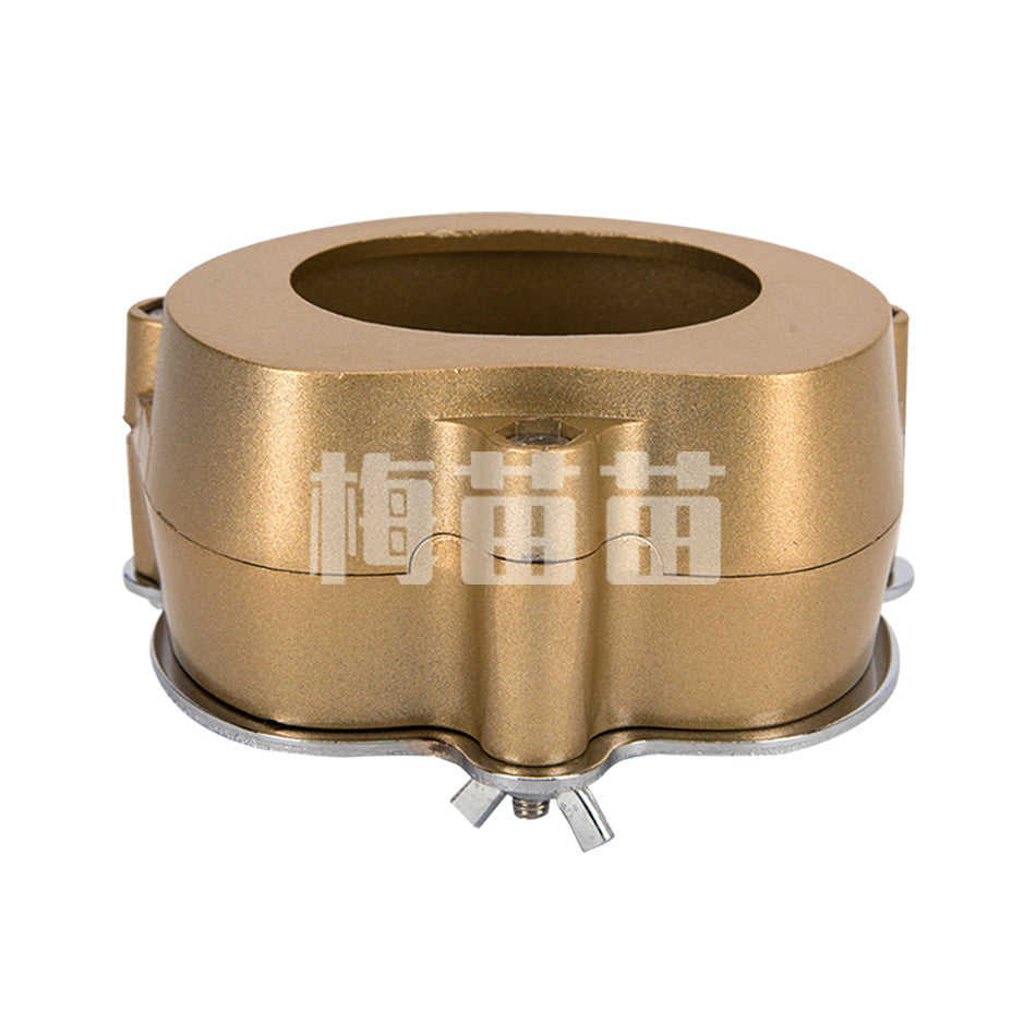 武汉金光 不沾石膏煮牙盒(镀铜) 带螺丝