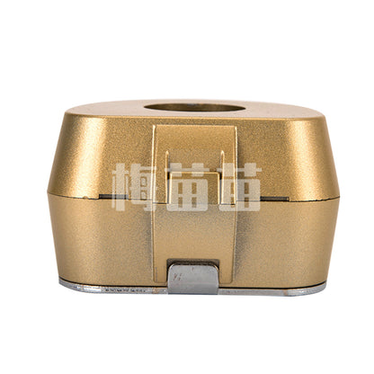 武汉金光 不沾石膏煮牙盒(镀铜) 带螺丝