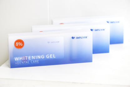 SIMPLE新普 牙齿漂白剂 SP-8型 3支/盒 牙齿美白家庭套装 2.0ml/支